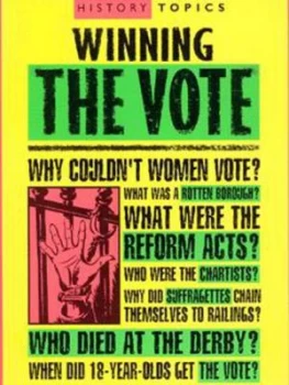 Image of Winning the Vote by Simon Adams Paperback