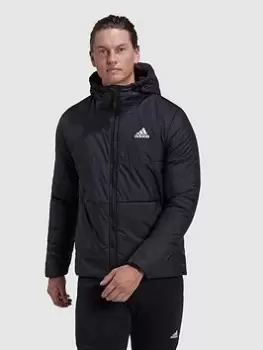 Image of Adidas Bsc Hood Ins J, Black, Size 2XL, Men