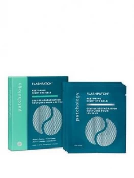 Image of Patchology Patchology FlashPatch Restoring Night Eye Gels - 5 Pairs/Box, Multi, Women