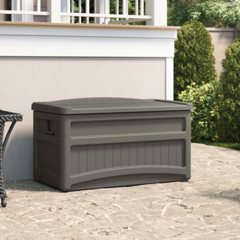 Image of Suncast Dakota 276L Storage Box - Stone Grey DB7500ST
