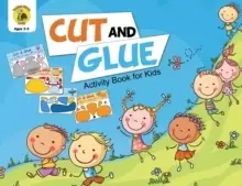 Image of Cut and Glue Activity Book for Kids : Cut Out Cute Full Color Images of Animals, Vehicles and Plants (Ages 3-5)