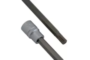 Image of Laser Tools 2897 Spline Bit - M10 x 800mm long 1/2"D Chrome Vanadium