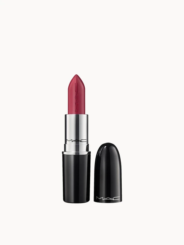 Image of MAC Lustreglass Sheer-Shine Lipstick (Various Shades) - Beam There, Done That