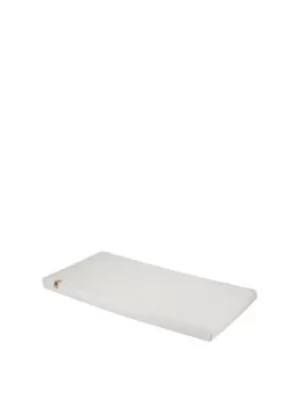 Image of CuddleCo LULLABY HYPO ALLERGENIC BAMBOO FOAM COT BED MATTRESS, White