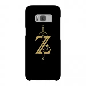 Image of Nintendo The Legend Of Zelda Master Sword Phone Case - Samsung S8 - Snap Case - Gloss
