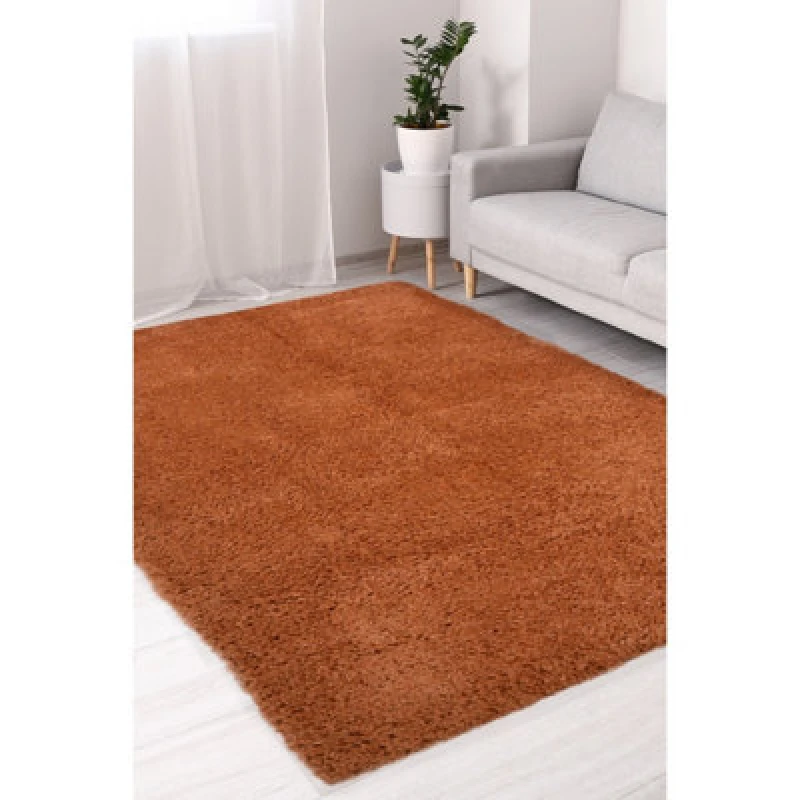 Image of Snug Plain Terracotta 200X290cm Rug P116A- SG044 20