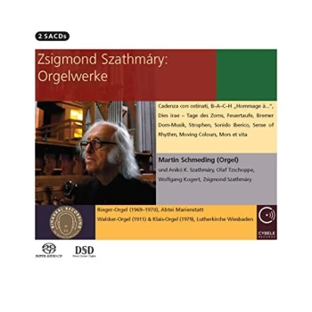 image of Martin Schmeding - Zsigmond Szathm&aacute;ry: Orgelwerke CD