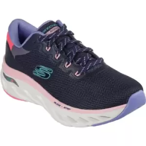 Image of Skechers Womens Arch Fit Glide Step Highlighter Trainers UK Size 4 (EU 37)