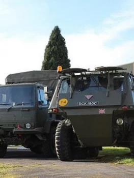 image of Virgin Experience Days Military Vehicle Off-Road Driving Plus Stalwart Passenger Ride In Bicester, Oxfordshire