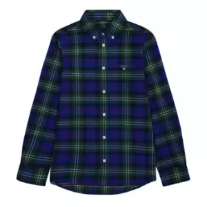 Image of Gant Gant LS Check Shirt JB24 - Green