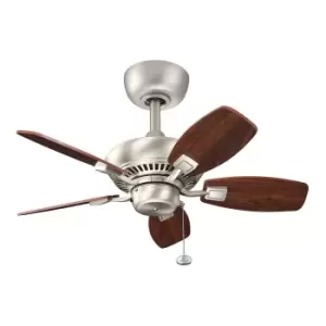 Image of Elstead Lighting Canfield 30" Fan- Brushed Nickel