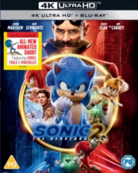 Sonic the Hedgehog 2 Bluray