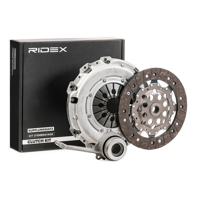 Image of RIDEX 479C1071 Clutch with clutch pressure plate, with clutch disc Clutch Kit (479)
