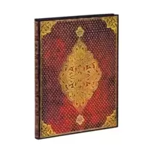 Image of Golden Trefoil Ultra Lined Hardcover Journal (Elastic Band Closure)