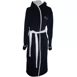 image of Tupac - Cross Unisex Bathrobe - Black