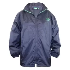 Image of Duke Mens Zac Kingsize D555 Packaway Weather Proof Rain Jacket (7XL) (Navy)