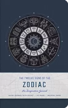 Image of The Twelve Signs of the Zodiac Hardcover Ruled Journal
