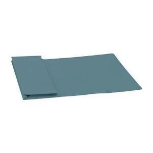 Image of 5 Star Foolscap Document Wallet Full Flap 315gm2 Capacity 35mm Blue 1 x Pack of 50 Wallets