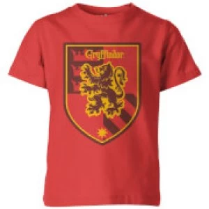 Image of Harry Potter Gryffindor Red Kid's T-Shirt - 9-10 Years - Red