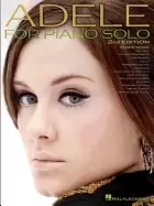 Image of adele for piano solo