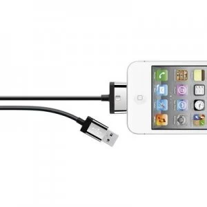 Image of Belkin Mixit 30 pin Chargesync Cable 2m In Black