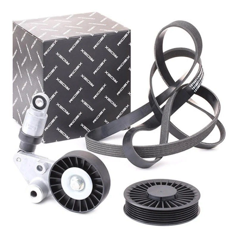 Image of RIDEX 542R0213 V-ribbed belt set V-Ribbed Belt Set (542)