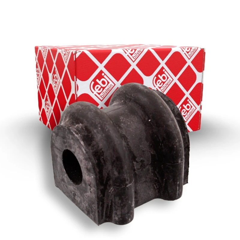 Image of FEBI BILSTEIN 41505 Stabilizer Bushes Rear Axle, Rubber Rubber Anti-roll Bar Bush Kit (1334)