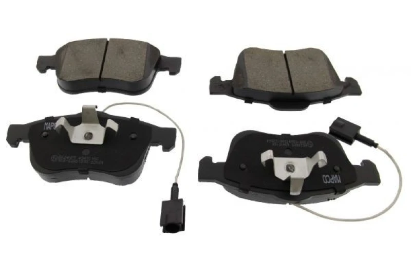 Image of MAPCO 6024HPS Brake pad set Front Axle, incl. wear warning contact Brake Pad Set,disc brake (402)