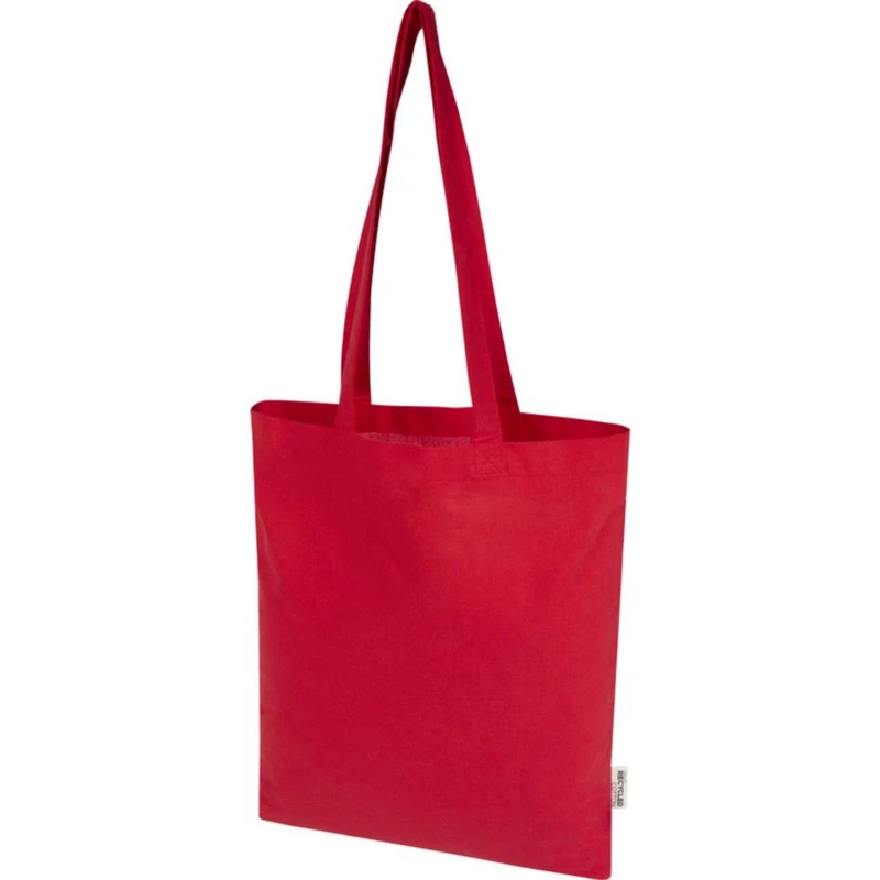 Image of Floso Womens Madras Cotton 7L Tote Bag in Red Red Female One Size