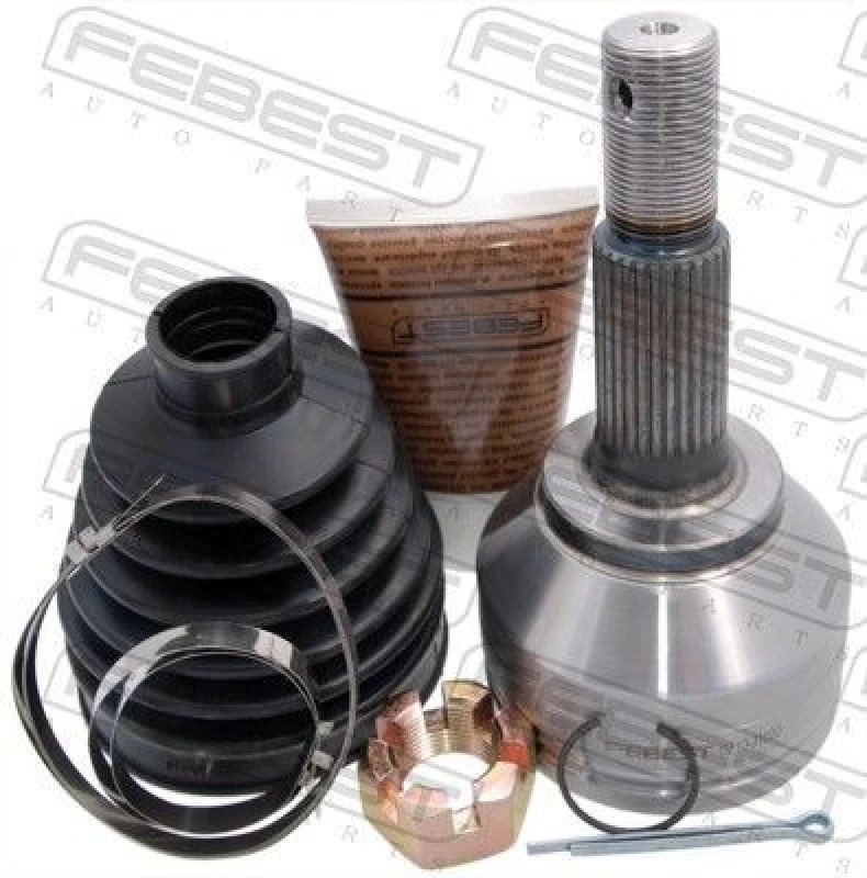 Image of FEBEST 0210-J1020 Joint, drive shaft Wheel Side Joint,drive shaft (236)