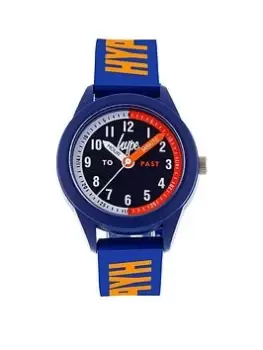 Hype Kids Coral With White Print Silicone Strap