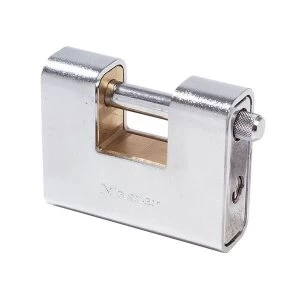 Image of Master Lock Armoured 80mm Zinc Body Shutter Padlock