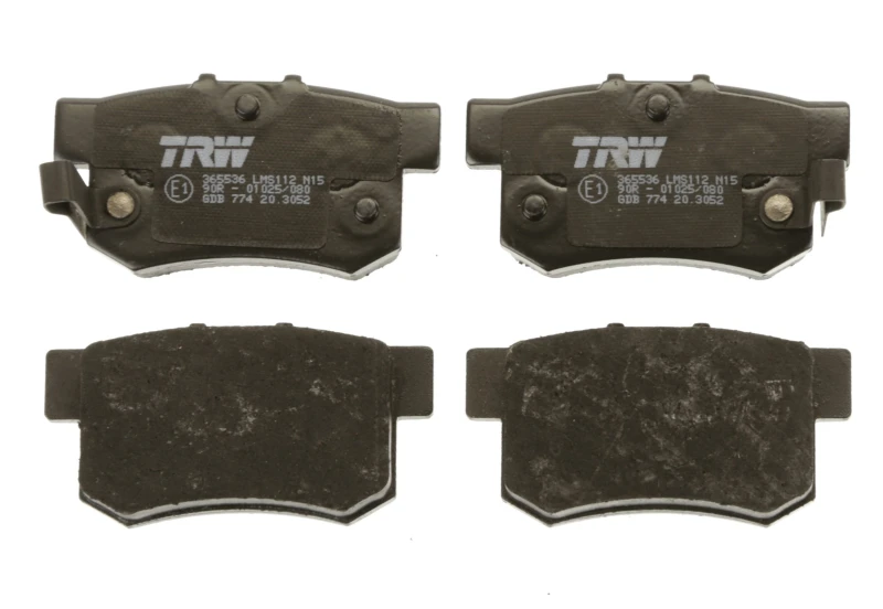 Image of TRW GDB774 Brake pad set with acoustic wear warning Brake Pad Set,disc brake (402)