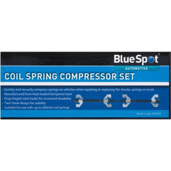 image of 07919 Coil Spring Compressor Set - Bluespot