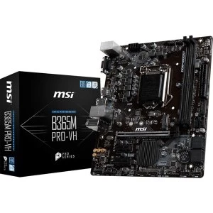 Image of MSI B365M PRO VH Intel Socket LGA1151 H4 Motherboard