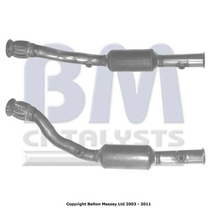 Image of BM CATALYSTS BM90984H Catalytic Converter Non-approved Ceramic Catalyst Converter (429)