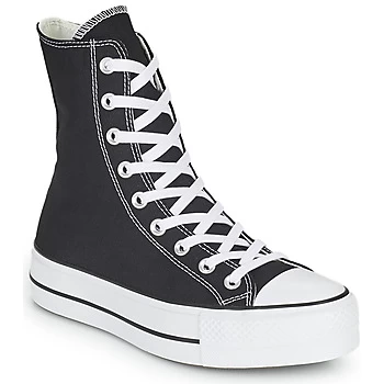 image of Converse CHUCK TAYLOR ALL STAR LIFT CORE CANVAS X-HI womens Shoes (High-top Trainers) in Black,2.5