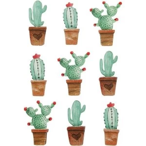 Image of Cactuses 3D Stickers