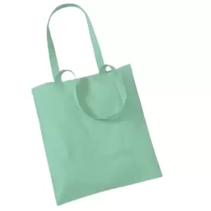 Image of Westford Mill Promo Bag For Life - 10 Litres (Pack Of 2) (One Size) (Mint)