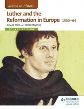 Image of Luther and the Reformation in Europe 1500-64 by Russel Tarr Book