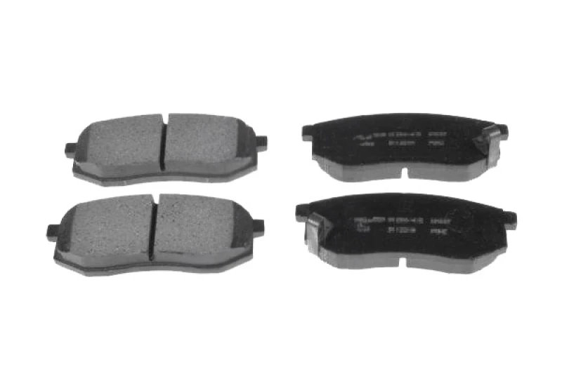 Image of Blue PRINT ADG042104 Brake pad set Rear Axle, with acoustic wear warning Brake Pad Set,disc brake (402)