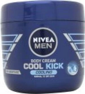 image of Nivea Men Cool Kick Body Cream 400ml