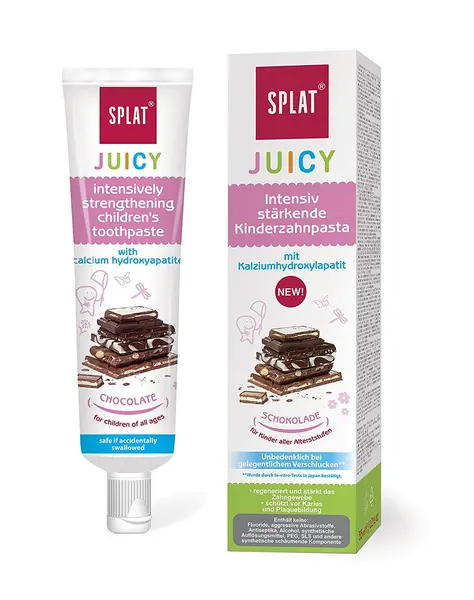 image of Splat Juicy Enamel Strengthening Chocolate Toothpaste 35ml