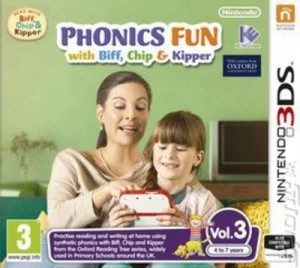 image of Phonics Fun with Biff Chip and Kipper Vol 3 Nintendo 3DS Game