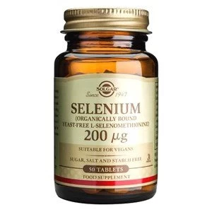 Image of Solgar Selenium 200 amp181g Tablets Yeast Free 250 Tablets