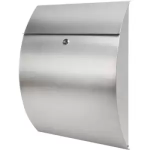 Image of Burg Waechter 38670 RIVIERA 3835 NI Letterbox Silver Stainless steel Key