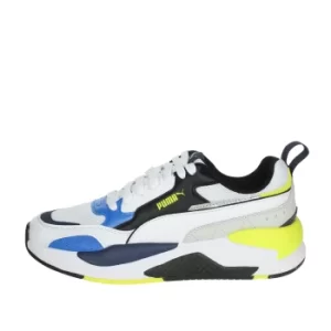 PUMA Sneakers Boys White Black Pelle Sintetico/tessuto