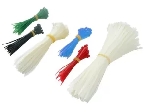 Image of Faithfull Assorted Barrel Cable Ties