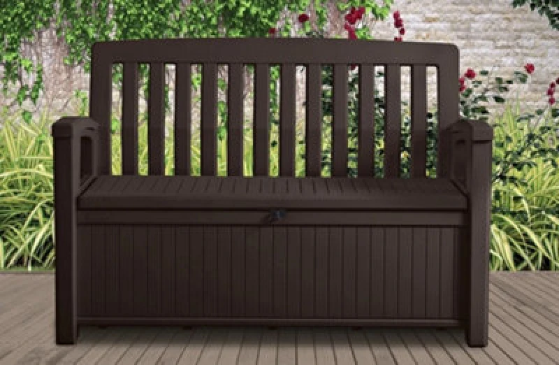 Image of Keter Patio Storage Bench - Anthracite
