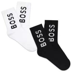 Image of Boss Boss 2 Pack of Socks Junior Boys - White